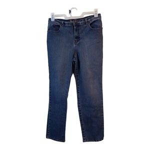 Gloria Vanderbilt Womens Jeans Size 12 Short Denim Blue 5 Pocket